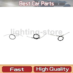3 Front Rear Parking Brake Cable Fits Ford F-100 3.9L 4.8L 4.9L 5.8L 5.9L 4.7L - Picture 1 of 10