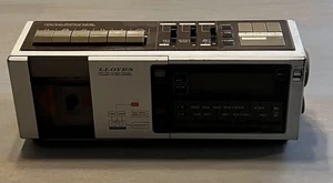Radio orologio AM/FM registratore a cassette testato Lloyds J296 - SPEDIZIONE GRATUITA! - Foto 1 di 10