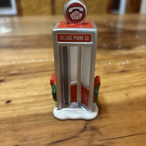 EUC! DEPT 56 Original Snow Village Zubehör "Dorf Telefonzelle" 5429-1 - Bild 1 von 6