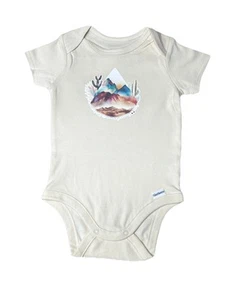 Western Baby Outfit, dessert design, cactus southwestern tan cowgirl - Picture 1 of 3