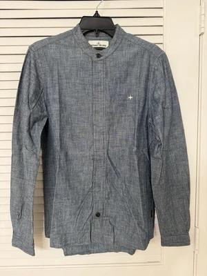 Stone Island Shirt BLUE SMALL - Image 1 of 4