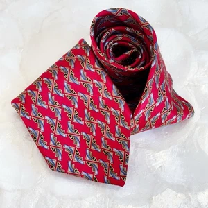 Robert Talbott Best Of Class Nordstrom Handmade Red Men’s Silk Tie Classic 56” - Picture 1 of 14