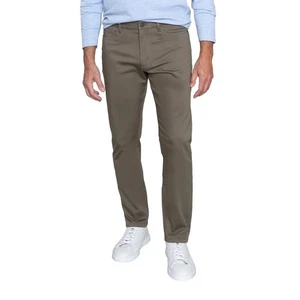 Pantalón English Laundry Hombre 4 Vías Tela Elástica Calce Recto Peso Medio (Bronceado, 30W - Imagen 1 de 5