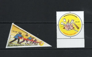 S6962 Elfenbeinküste 2003 Feldzug gegen A.I.D.S.    2v.   MNH - Bild 1 von 1