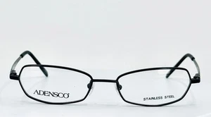 NEW ADENSCO KIRA JJE Black Green Unisex Oval Full Rim Eyeglasses 49-16-130 B:26 - Picture 1 of 10