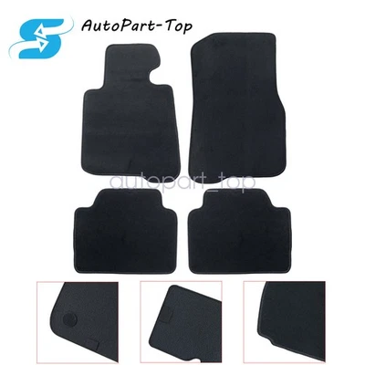 Velour Floor Mats Carpet For 2014 2015 2016 2017 2018 2019 2020 BMW M4 F82 New - Image 1 of 4