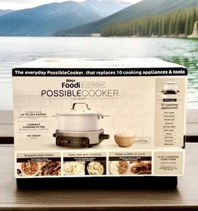Ninja Foodi 6.5 qt Everyday Possible Cooker - Stainless Steel/White MultiCooker - Picture 1 of 13