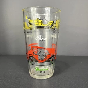 Hazel Atlas Coche Antiguo Vidrio Ford Hudson Buick Studebaker Stutz Chevrolet 6.5" - Imagen 1 de 11