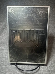 Doom 3 Limited Collector's Edition Steelbook Xbox CIB - Picture 1 of 4