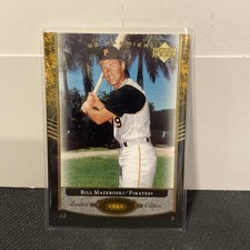2007 Upper Deck Premier /99 Bill Mazeroski #36 HOF