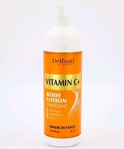 Delfanti Milano Vitamina C Cuerpo Loción W/ Puro Ácido Hialurónico ~ Energizante - Imagen 1 de 6