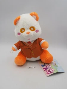 AAA Panda Bear B3110 Orange Furyu Plush 6" Stuffed TAG Toy Doll Japan - Picture 1 of 8