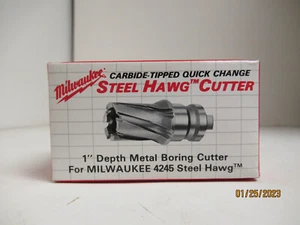 Milwaukee 49-57-1564 1-9/16 in. Quick Change Tang Drive Steel Hawg Cutter - Imagen 1 de 4