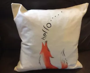 Almohada de lanzamiento con cabeza Hello Fox - Imagen 1 de 5