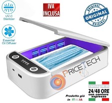 Scatola sterilizzatore UV portatile per cellulare smartphone chiavi termometro