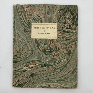 1933 First Editions Richard R. Kirk Anthology of Sayings about Books Bibliophile - Imagen 1 de 10
