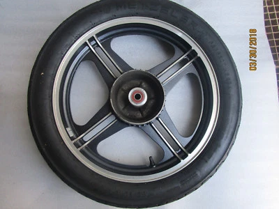 2. HONDA CB 450 S PC17 Felge hinten Hinterrad 18 x 2,50 + Reifen  - Bild 1 von 4