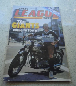RUGBY LEAGUE WEEK 1987 OCTOBER SPECIAL MAGAZINE! GOLD COAST GIANTS NSWRL - Picture 1 of 1