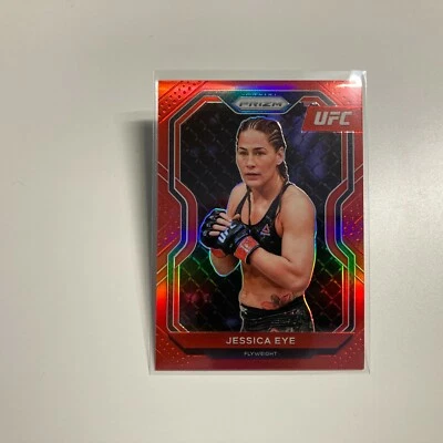 Jessica Eye 2021 Panini Prizm UFC Red Refractor Card 198/275 #64 - Image 1 of 4