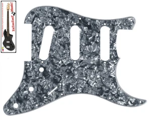 NEW PICKGUARD STRATOCASTER SSS grey pearl 3 ply pour guitare strat - Bild 1 von 4