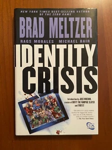 RARE SIGNED AUTOGRAPH BRAD MELTZER IDENTITY CRISIS FIRST EDITION PRINTING 2005 - Picture 1 of 4