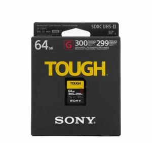 Sony SF-G64T Robuste Speicherkarte SD XC UHS-II 64 GB - Zdjęcie 1 z 2