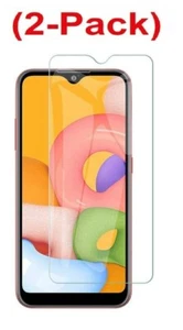 2 Pack Tempered Glass Compatible for Samsung Galaxy A01 Anti Scratch Bubble Free - Picture 1 of 1