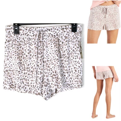 Shorts pijama Jenni feminino estampado macio leopardo multi escolha tamanho novo lounge - Imagem 1 de 4