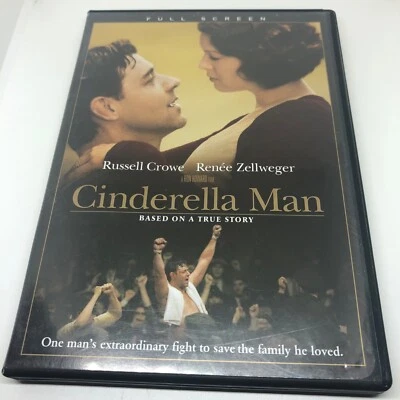 Cinderella Man (DVD, 2005, Full Frame) Drama - Russell Crowe, Renée Zellweger  - Image 1 of 4