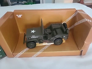UT Models 149001 — Militare seconda guerra mondiale, Willy's Jeep USA, Off Road Classics scala 1:18 - Foto 1 di 10