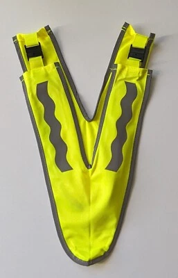 3 * Kinder Sicherheits Überwurf Reflektor Leucht Warn Weste  Schulweg Fahrrad - Bild 1 von 3