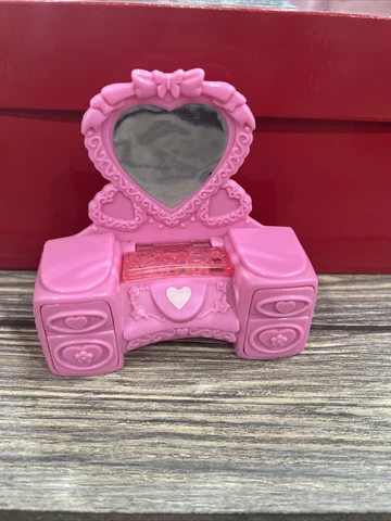 My Little Pony Pink Vanity Drawers Open Rainbow Crystal Castle Replacement Part Cover