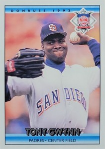 1992 Donruss #425 Tony Gwynn - San Diego Padres 