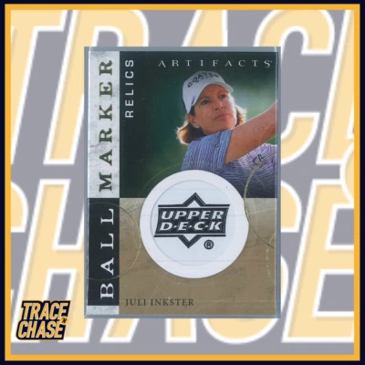 2021 Upper Deck Artifacts Golf Juli Inkster Ball Marker Relics #BM-JI - Image 1 of 3