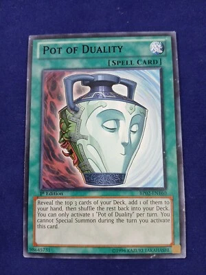 Pot of Duality BP02-EN160 War of the Giants 1st Edition LP - Image 1 of 4