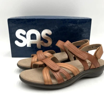 SAS Pier Women's NEW Sandals Sepia Multiple Sizes (3737-832) - Image 1 of 4