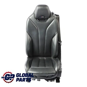 BMW F83 M4 Convertible Front Seat Heated Leather Merino Black Memory Left N/S - Picture 1 of 15