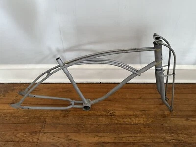 Pre War Ross Bike Cruiser Klunker Frame Set 26” - Image 1 of 3