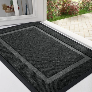 Front Door Mat Indoor Outdoor Entrance Waterproof Rugs Non Slip Floor Mats Rug - Picture 1 of 12