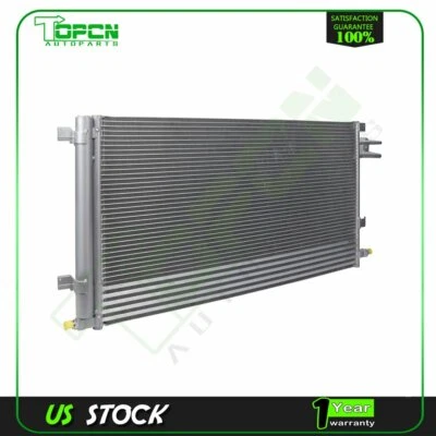 Aluminum AC Condenser Fits 4283 For 14-18 Chevrolet Silverado 1500 14-16 2500 Foto 1 de 4