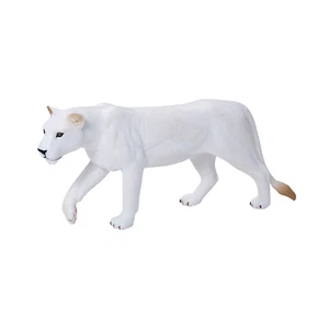 Mojo LEONA BLANCA Animales salvajes de zoológico jugar modelo figura juguetes plástico selva - Imagen 1 de 5