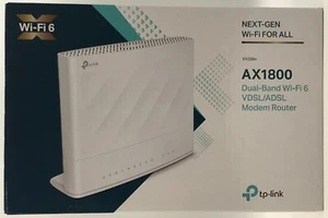 TP-LINK AX1800 DUAL-BAND WI-FI 6 VDSL/ADSL MODEM ROUTER (VX230V) #4672NOB - Picture 1 of 4