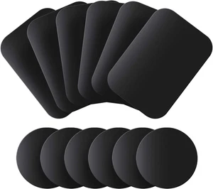 Calamita per Cellulare Auto [12 Pezzi], Placche Metallo Universale Adesivo per P - Foto 1 di 12