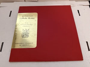 Roger Wagner Chorale Familiar Catholic Hymns Red Vinyl - Picture 1 of 4