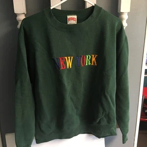 Vintage Nutmeg Brand New York Multicolor Pullover Sweater Size Large - Picture 1 of 4