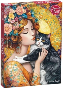 NEU Cherry Pazzi 1000 Teile Puzzle 12+ Die Schöne und das Biest - Bild 1 von 2