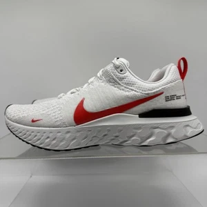 Nuevo Nike React Infinity Run Flyknit 3 Blanco DZ3014-100 Hombres Talla 9 - Imagen 1 de 10