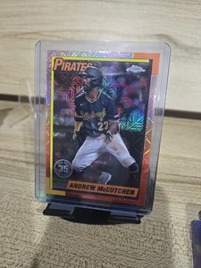 2025 Topps Series 1 - 1990 Topps Chrome Silver Pack Andrew McCutchen #T90C-95 - Picture 1 of 2