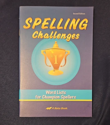 Abeka SPELLING Challenges Word Lists for Champion Spellers 2nd Ed  - Image 1 of 2