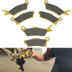 For Can-Am Outlander 450 570 650 850 1000 EFI XT XMR DPS Front & Rear Brake Pad - Foto 1 di 12